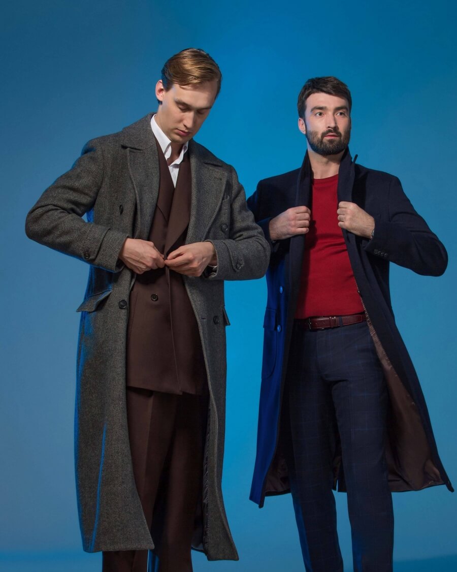 Виды мужских пальто